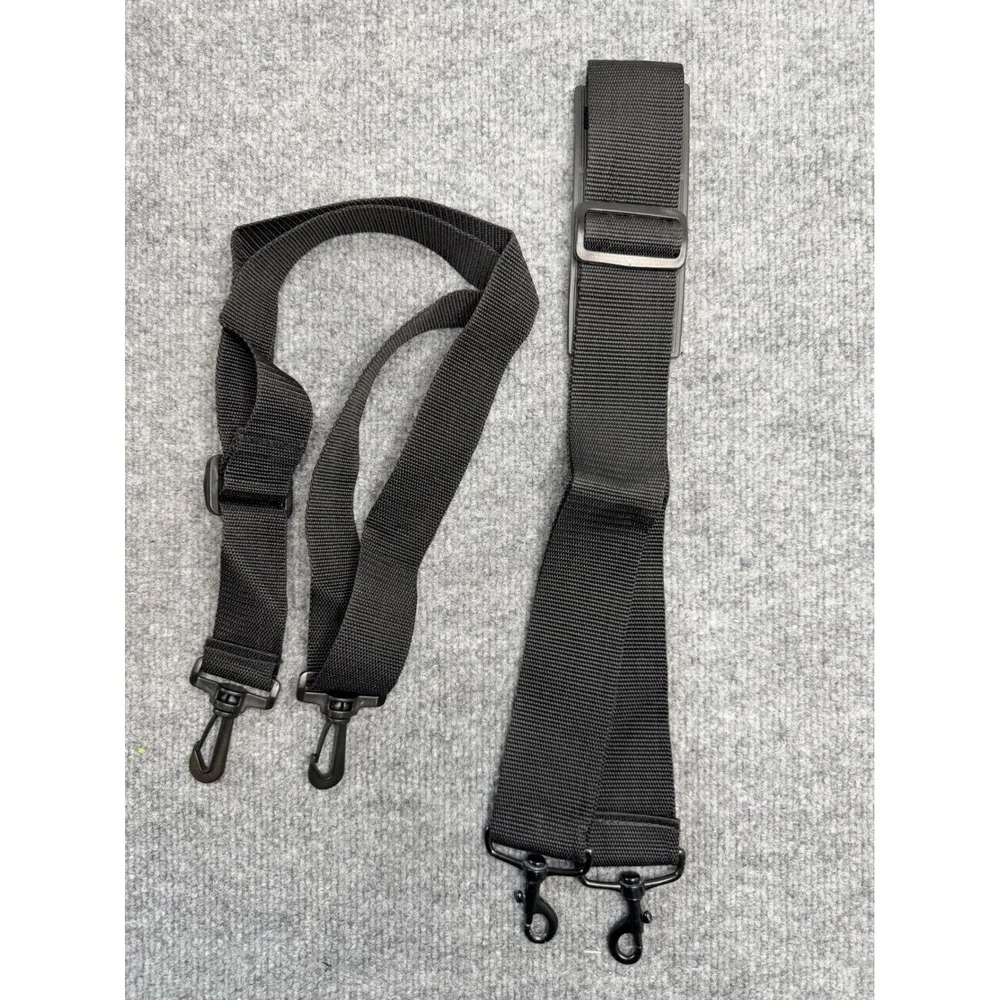Nike‎ Elite Vintage Duffle Bag Black Travel Gym School Messenger Sling Large